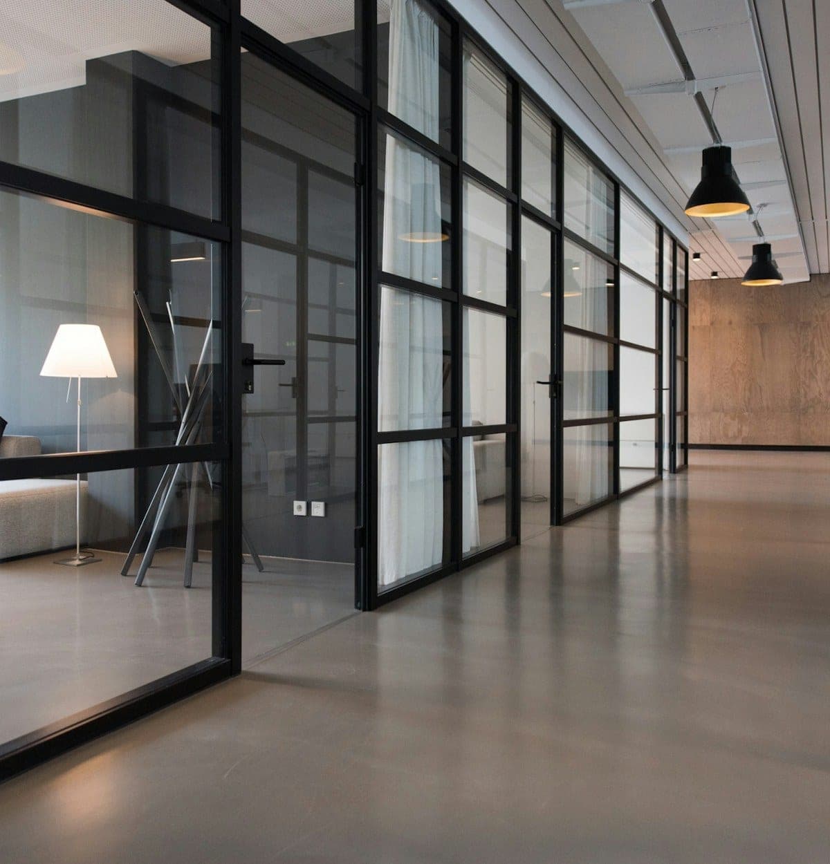Contemporary private meeting rooms